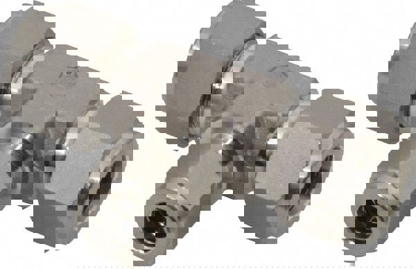 Compression Tube Union: Compression x Compression x Compression