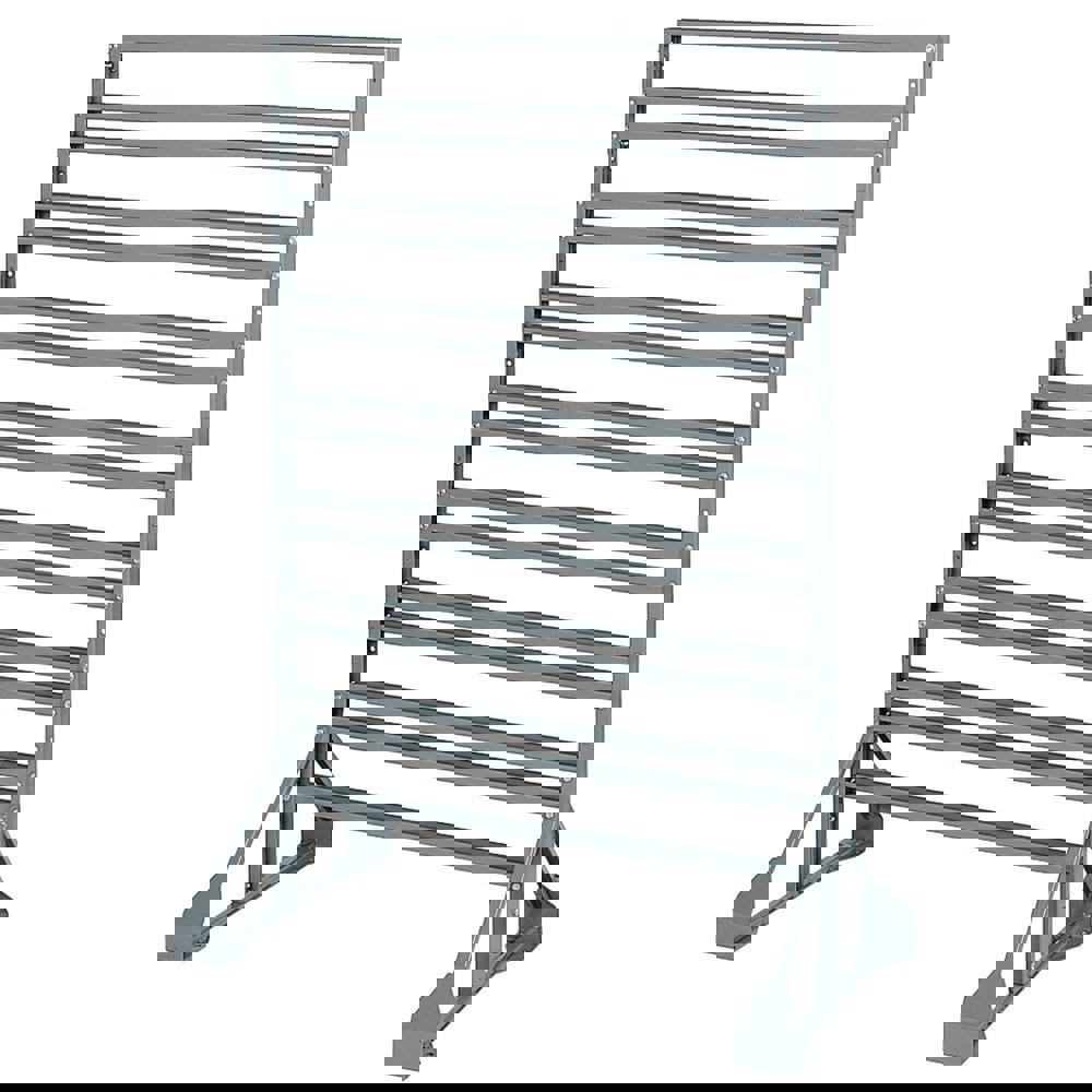 Pick Rack: 2-Sided Rail Bin Rack, 500 lb Capacity, 20