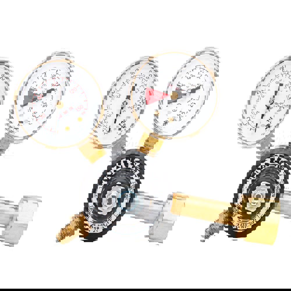 Model 201 Brass Carbon Dioxide Preset Beverage Regulator 0-100 PSIG