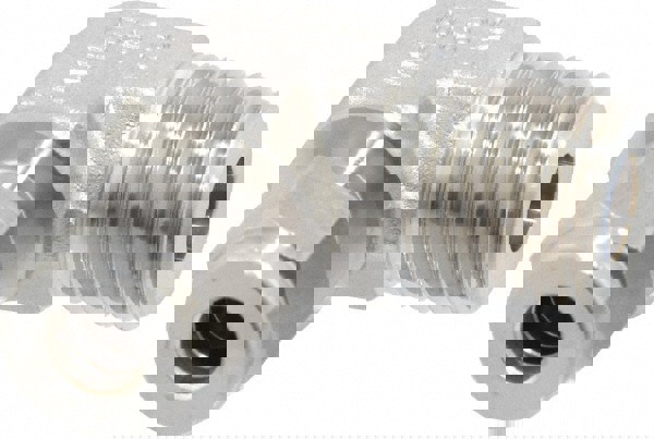 Compression Tube Male Elbow: 3/8