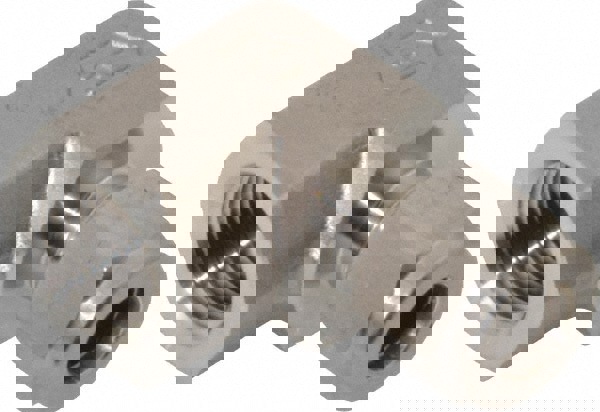 Compression Tube Female Elbow: 3/8