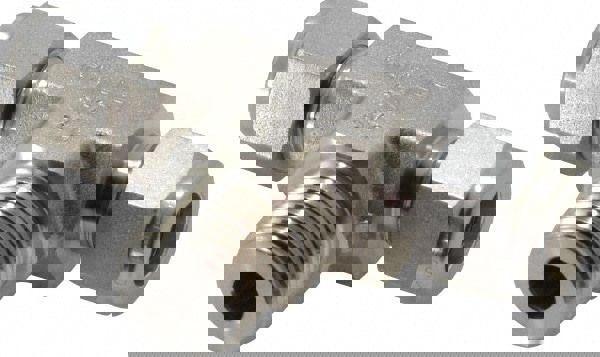 Compression Tube Male Branch Tee: 3/8