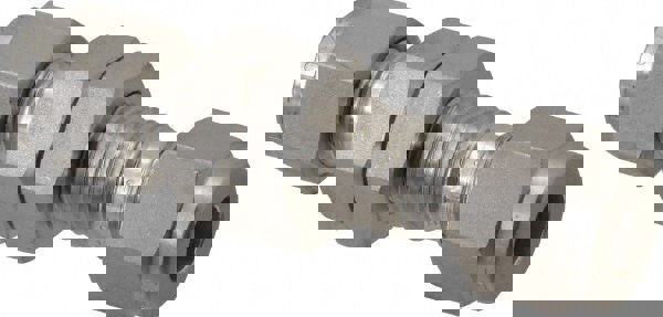 Compression Tube Bulkhead Union: Compression x Compression