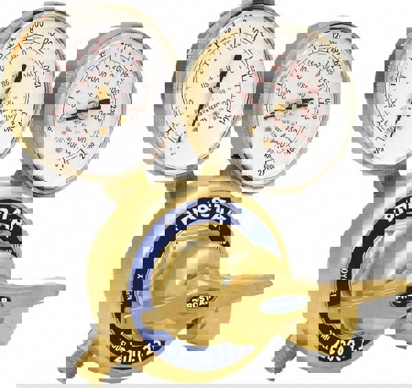 Welding Regulators; Gas Type: Oxygen ; CGA Inlet Connection: 1/4 in NPT Male ; Inlet Connection Type: 1/4 in MNPT