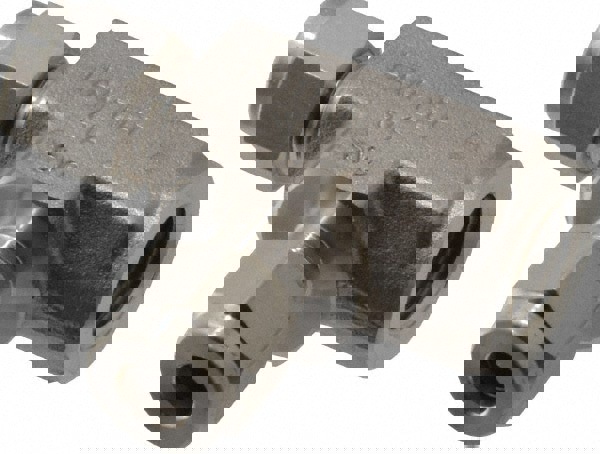 Compression Tube Female Run Tee: 1/4