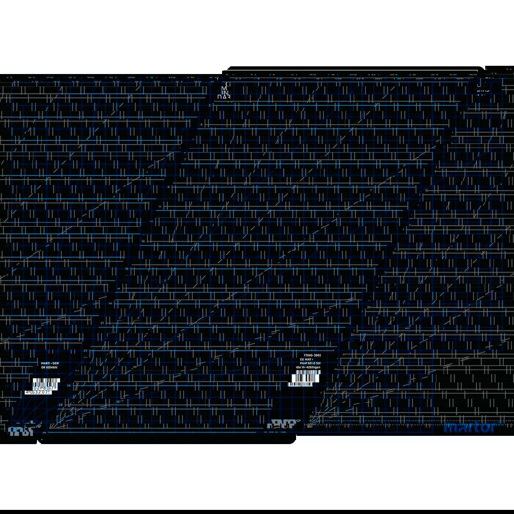 Knife Accessories; Type: Cutting Mat ; Material: Plastic ; Color: Black ; Overall Width: 13 ; Overall Height: 0.1181 ; Overall Length (Decimal Inch): 17.32