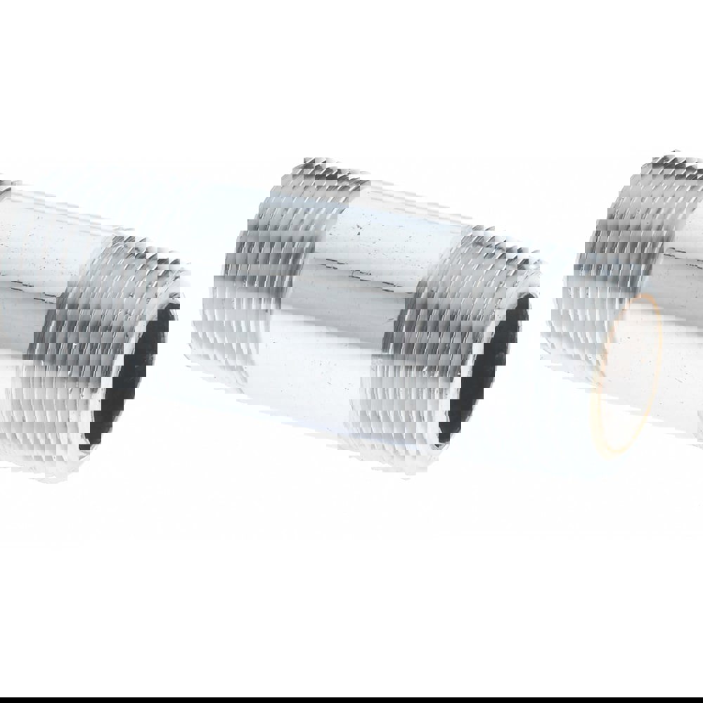 Brass Pipe Nipple: Threaded on Both Ends, 1-1/2