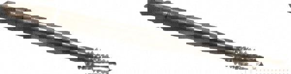 Spiral Point Tap: #6-32, UNC, 3 Flutes, Plug, Powdered Metal, Bright Finish