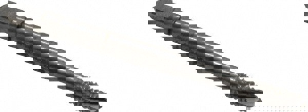 Spiral Point Tap: #8-32, UNC, 3 Flutes, Plug, Powdered Metal, Bright Finish