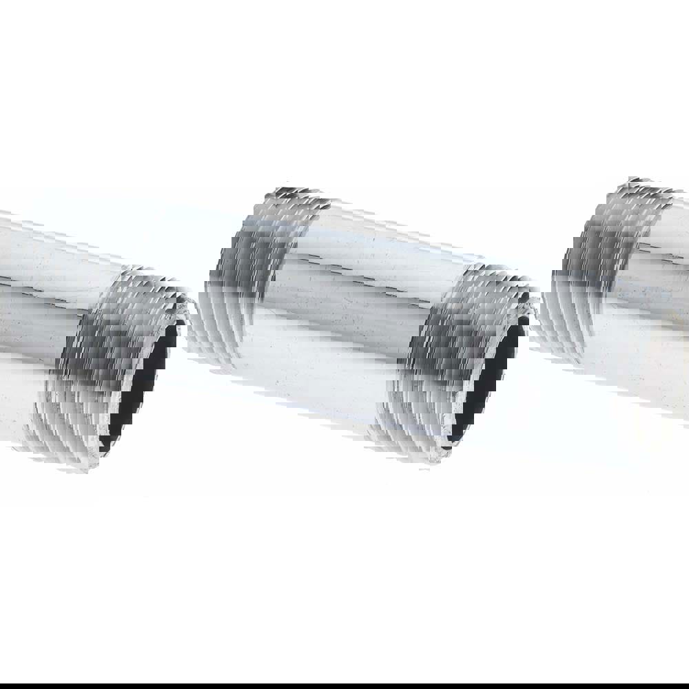 Brass Pipe Nipple: Threaded on Both Ends, 2-1/2