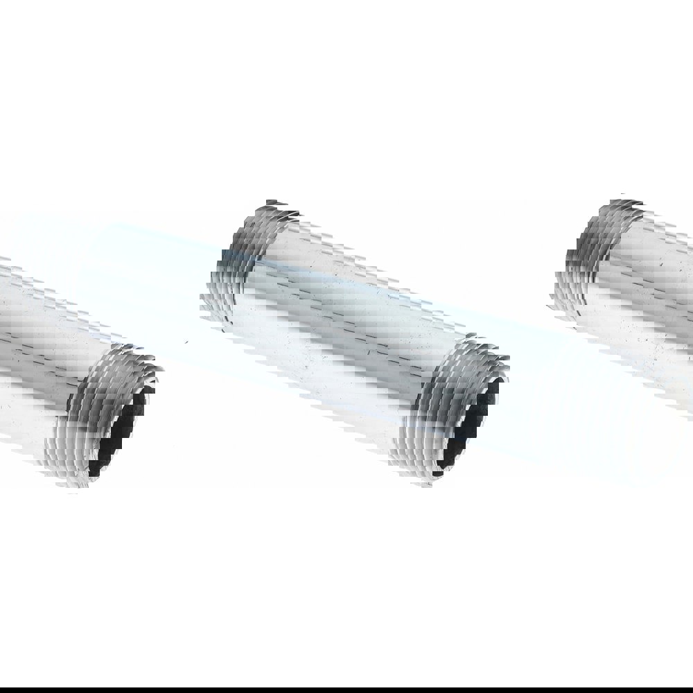 Brass Pipe Nipple: Threaded on Both Ends, 4