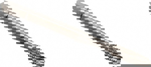 Spiral Point Tap: #10-32, UNF, 3 Flutes, Plug, Powdered Metal, Bright Finish