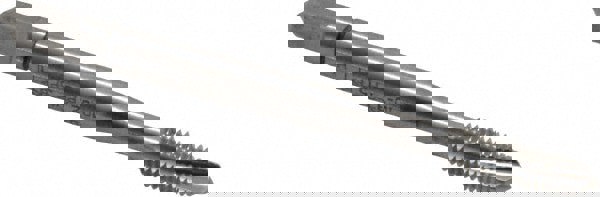 Spiral Point Tap: #10-32, UNF, 3 Flutes, Plug, Powdered Metal, Bright Finish