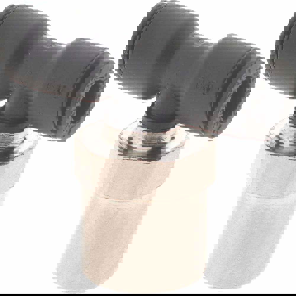 Push-To-Connect Tube Fitting: Female Branch Tee, 1/8