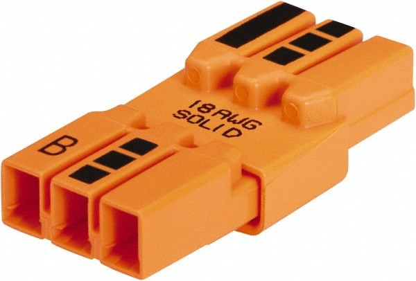 3 Poles, 18 AWG, Luminaire Quick Disconnect