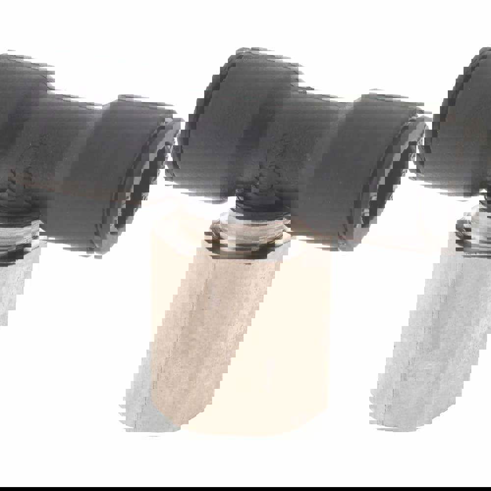 Push-To-Connect Tube Fitting: Female Branch Tee, 1/8