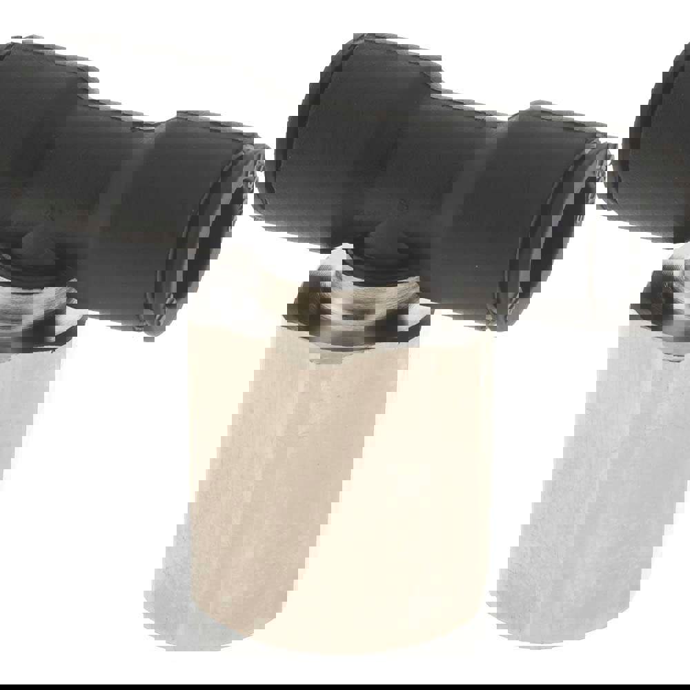 Push-To-Connect Tube Fitting: Female Branch Tee, 1/4