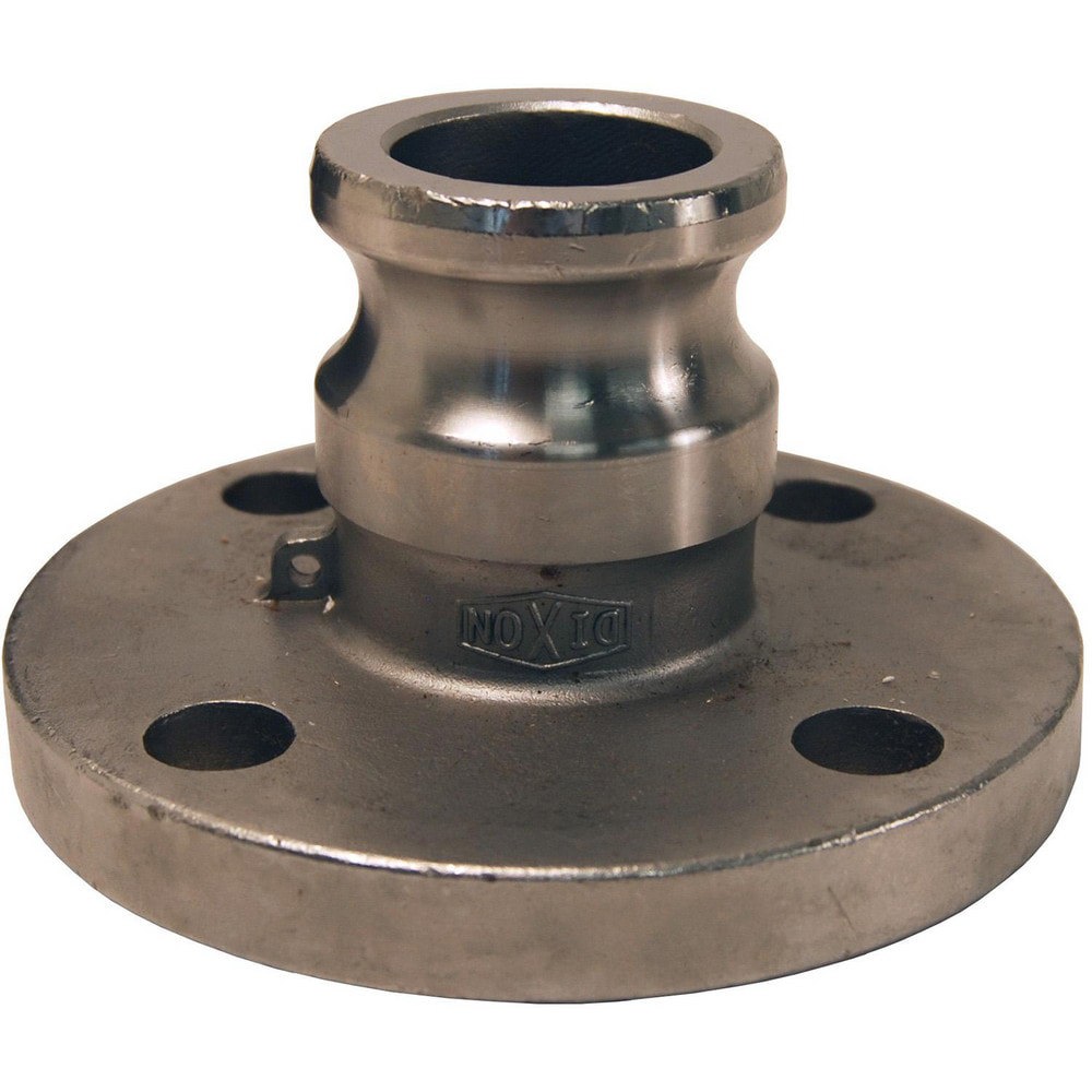 Suction & Discharge Hose Couplings; Type: 150 Flange ; Coupling Type: Cam & Groove ; Coupling Descriptor: Adapter x 150# ASA Flange ; Material: Stainless Steel ; Coupler Size (Fractional Inch): 3 ; Thread Size: Non-Threaded