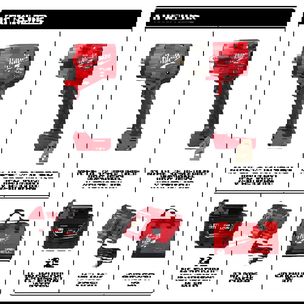 Cordless Impact Wrenches & Ratchets; Voltage: 18.00 ; Handle Type: Pistol Grip ; Speed (RPM): 0 to 2000 ; Torque (Ft/Lb): 1100 ; Brushless Motor: Yes ; Battery Chemistry: Lithium-ion
