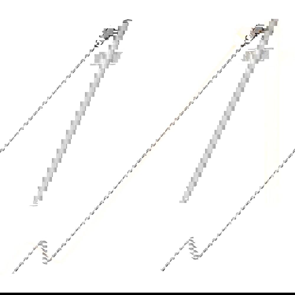 Landscape Spreader Accessories; Type: Feed Gate Jack Assembly ; Product Compatibility: SaltDogg Spreaders ; Material: Carbon Steel ; Description: Replacement Feed Gate Jack Assembly ; Description: Replacement Feed Gate Jack Assembly