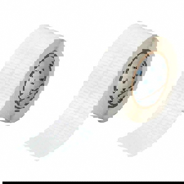 Label Maker Label: White, Polyester, 1-1/2