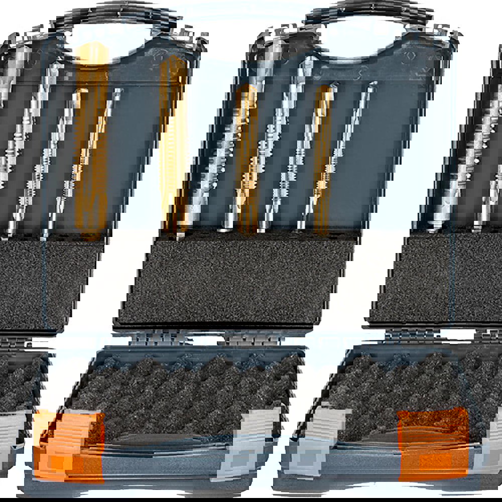 Combination Drill & Tap Sets; Minimum Thread Size: M12 ; Maximum Thread Size: M24 ; Number Of Flutes: 4 ; Overall Length: 110.00 ; Maximum Operating Length: 40mm ; Number Of Pieces: 4.000