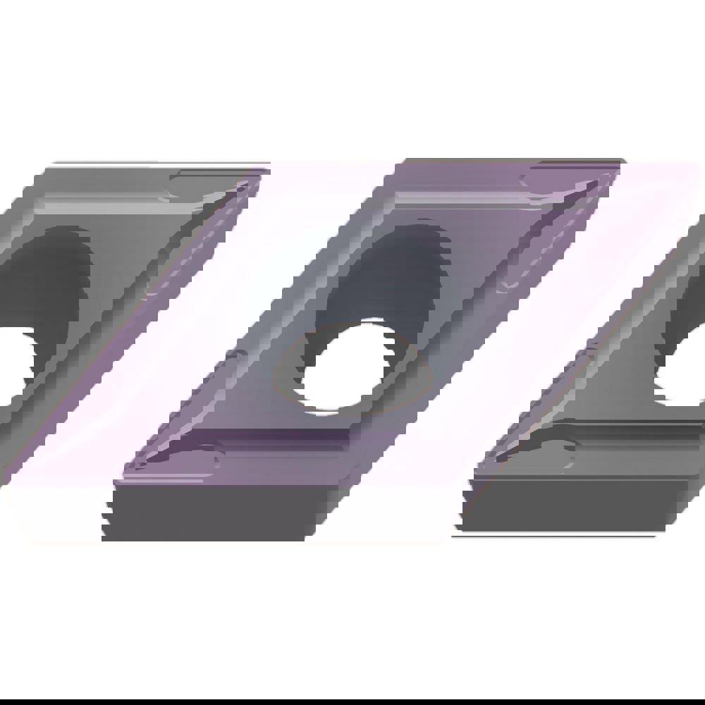 Turning Inserts; Relief Angle: 7.000 ; Insert Style: DCMT ; Corner Radius (mm): 0.40 ; Corner Radius (Inch): 1/64 ; Corner Radius (Decimal Inch): 0.0156 ; Included Angle: 55.00