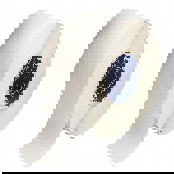 Label Maker Label: Clear & White, Vinyl, 3,000 per Roll