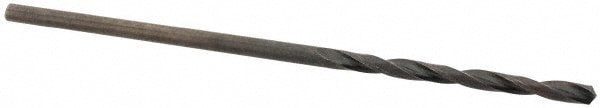 Jobber Length Drill Bit: 1.55 mm (0.0610) Dia, 118 deg, HSS