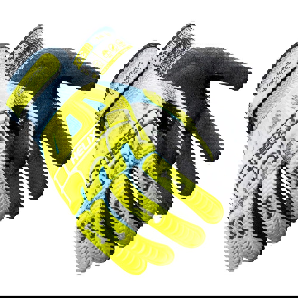 Cut & Puncture Resistant Gloves; Coating Material: Nitrile ; Coating Coverage: Palm & Fingertips ; Glove Type: Abrasion Resistant; Cut & Puncture-Resistant; Impact-Resistant ; ANSI/ISEA Cut Resistance Level: A5 ; Primary Material: HPPE Blend; Nitrile