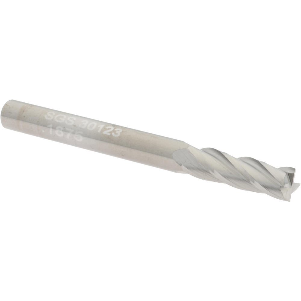 Square End Mill: 3/16