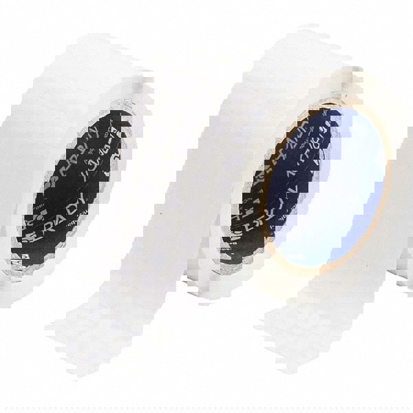 Label Maker Label: White, Polyester, 1/2