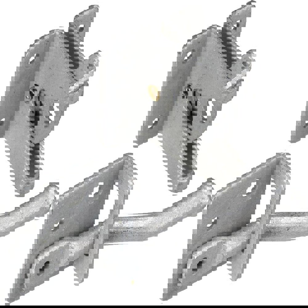 Gate Latches; Mount Type: Screw ; Finish/Coating: Galvanized ; Overall Length: 4.84 ; Projection: 2.24in ; Bolt Length: 4.840 ; Overall Width: 2