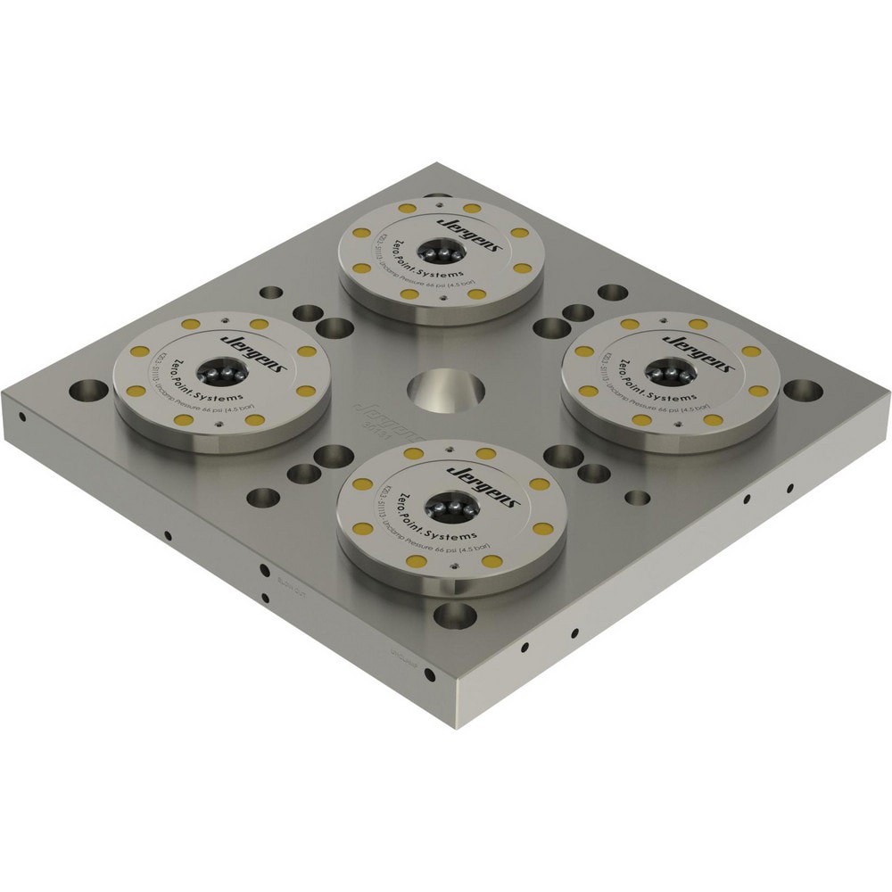 Fixture Plates; Overall Width (mm): 400; Overall Height: 54 mm; Overall Length (mm): 400.00; Plate Thickness (Decimal Inch): 39.0000; Material: Fremax 15 Steel; Number Of T-slots: 0; Centerpoint To End: 200.00; Parallel Tolerance: 0.0015 mm; Overall Heig