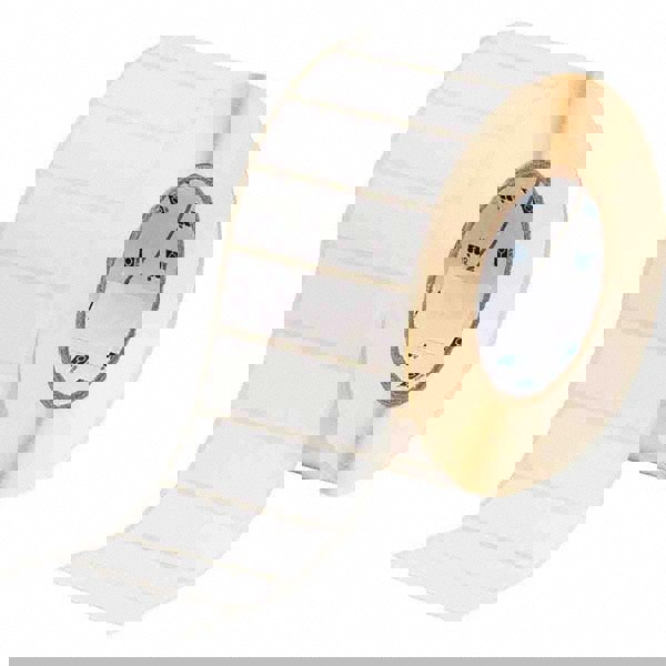 Label Maker Label: White, Paper, 3,000 per Roll