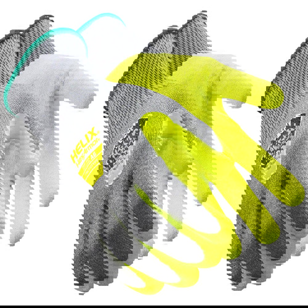 Cut & Puncture Resistant Gloves; Coating Material: Nitrile ; Coating Coverage: Palm & Fingertips ; Glove Type: Abrasion Resistant; Cut & Puncture-Resistant ; ANSI/ISEA Cut Resistance Level: A6 ; Primary Material: HPPE Blend; Nitrile