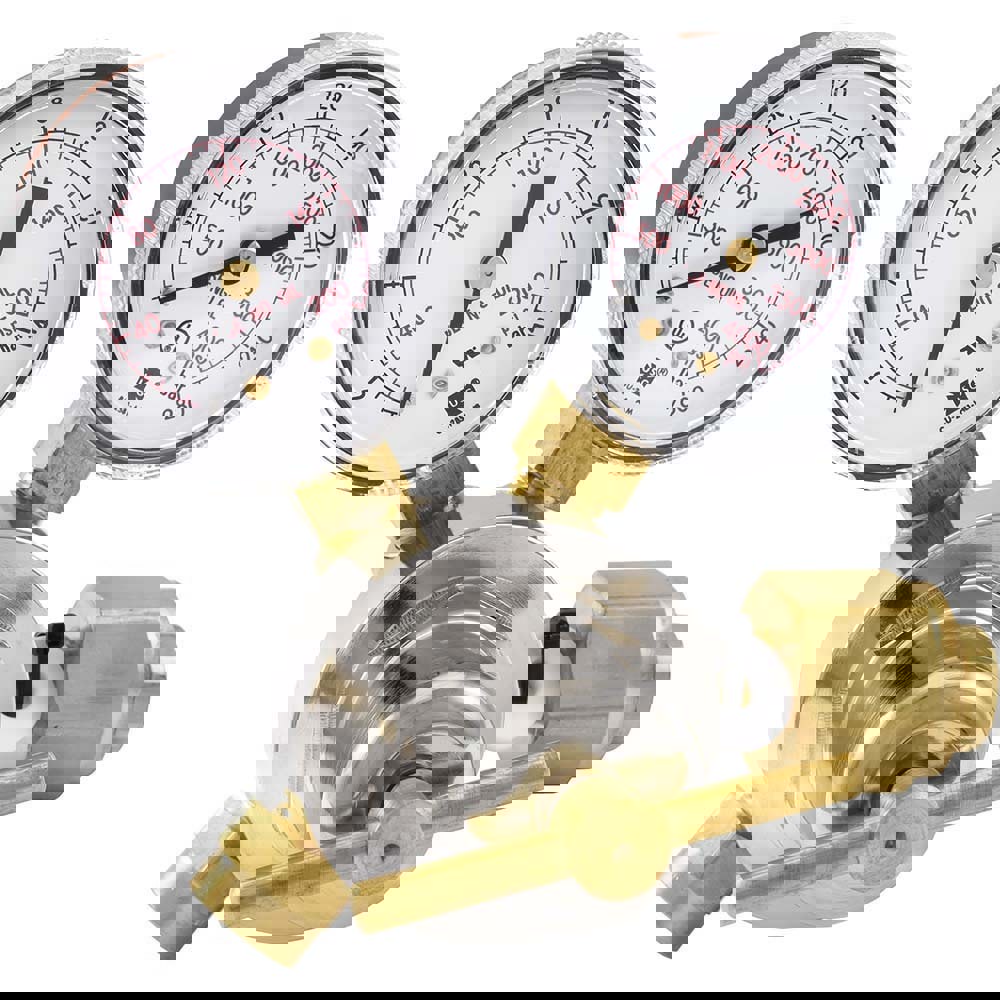 320 CGA Inlet Connection, 100 Max psi, Carbon Dioxide Welding Regulator