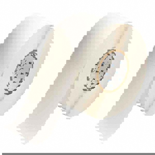 Label Maker Label: White, Paper, 1,000 per Roll