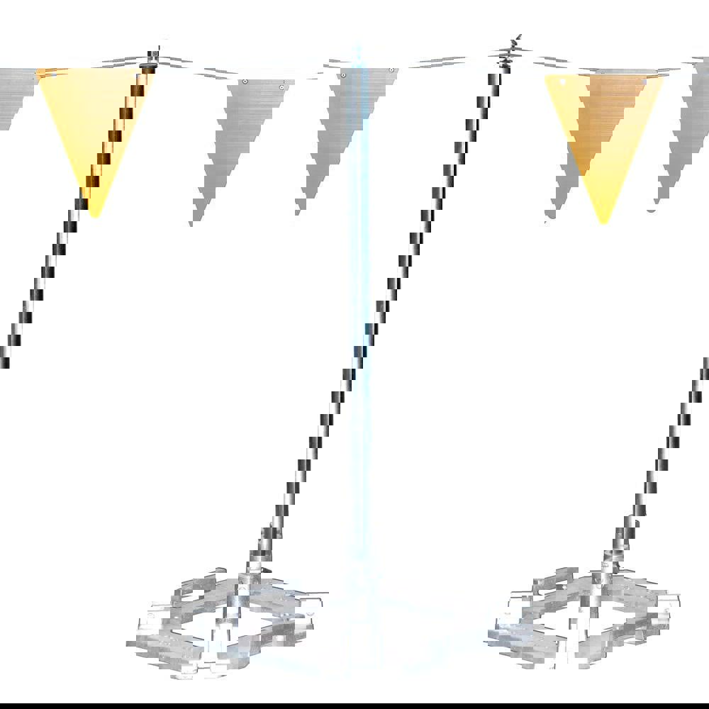 Traffic Barrels, Delineators & Posts; Delineator Type: Trim Line Channelizer ; Material: Plastic; Steel ; Reflective Bands: No ; Reflective: No ; Base Needed: No ; Overall Height: 47in