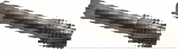 Spiral Point Tap: 1/2-13 UNC, 4 Flutes, Plug Chamfer, 3B Class of Fit, Powdered Metal High-Speed Steel, Bright/Uncoated