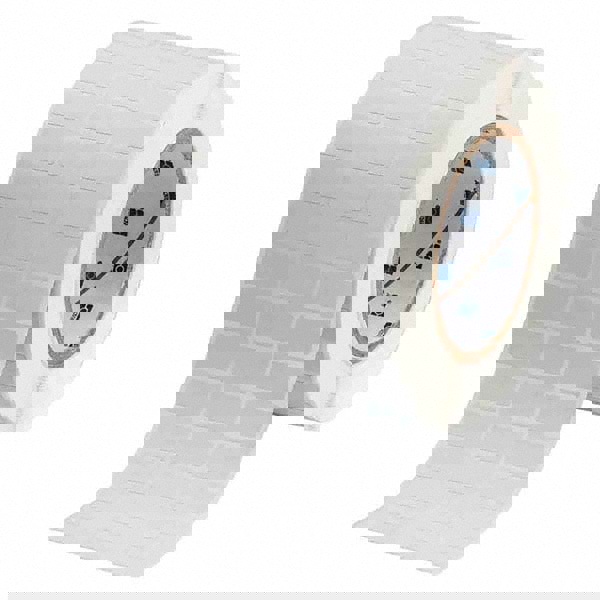 Label Maker Label: White, Polyvinylfluoride, 10,000 per Roll