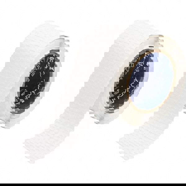 Label Maker Label: White, Vinyl, 3/4