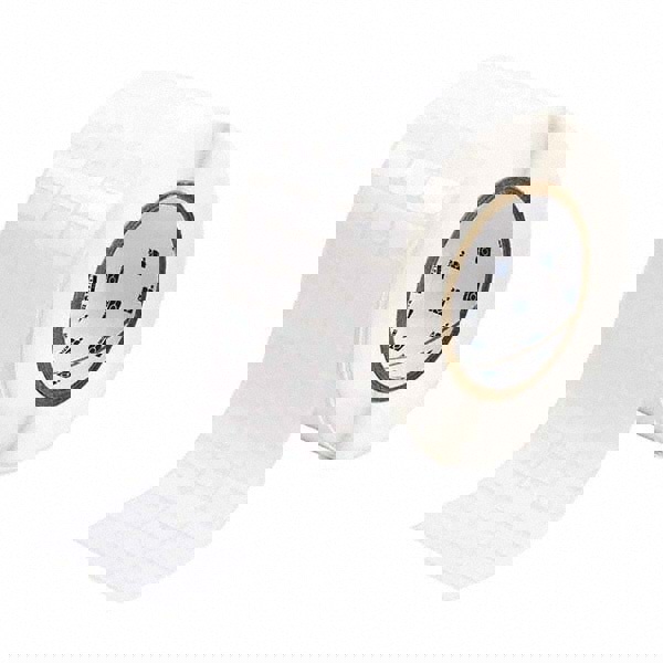 Label Maker Label: White, Vinyl, 10,000 per Roll