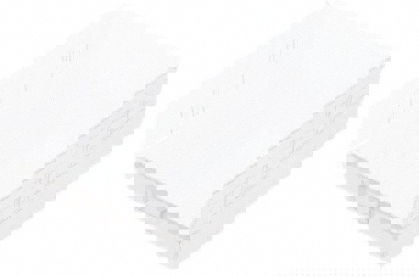 Plastic Hopper Shelf Bin: Clear