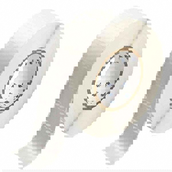 Label Maker Label: Silver, Metallized Polyester, 3,000 per Roll