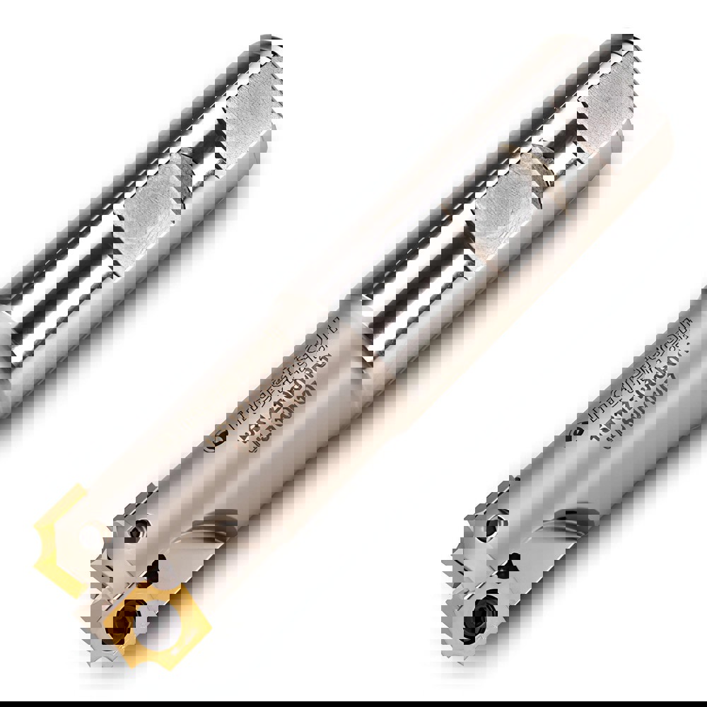 Indexable Concave Radius Cutters; Cutter Diameter (Inch): 0.7500 ; Maximum Depth Of Cut: 1.7000in ; Minimum Cutting Radius (Decimal Inch): 0.0310in ; Maximum Cutting Radius (Decimal Inch): 0.1250in ; Insert Cutting Radius (Decimal Inch): 0.1250in