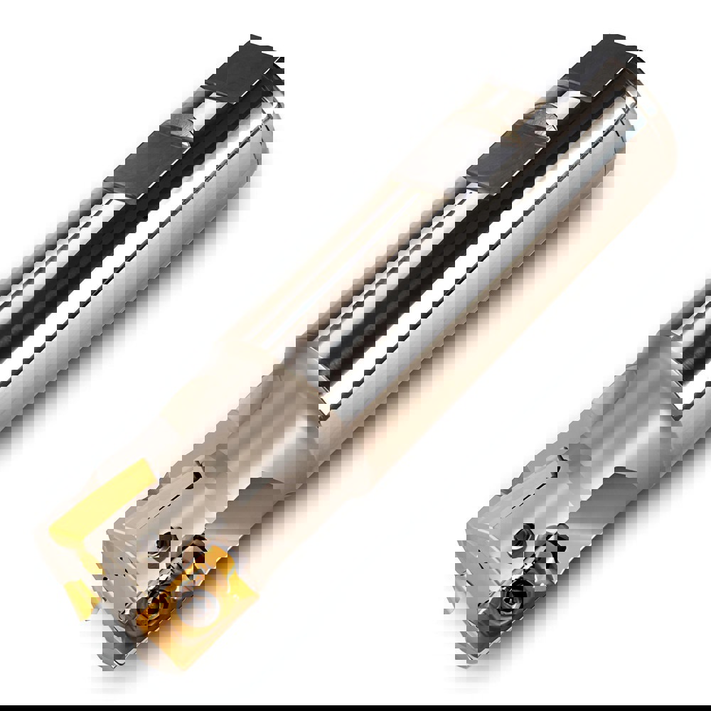 Indexable Square-Shoulder End Mill: 12J1G-1505586R01, 16 mm Max Depth of Cut, 1-1/2