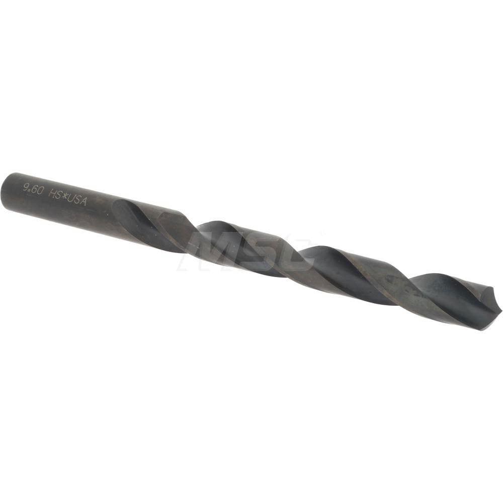 Jobber Length Drill Bit: 9.60 mm (0.3780) Dia, 118 deg, HSS