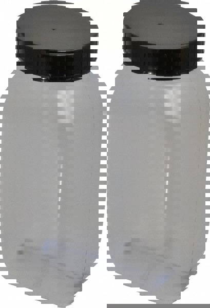 1,000 to 4,999 mL Polyvinylchloride Wide-Mouth Bottle: 4.3