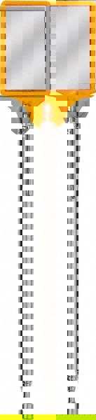 Inspection Mirror: Square, Glass Mirror